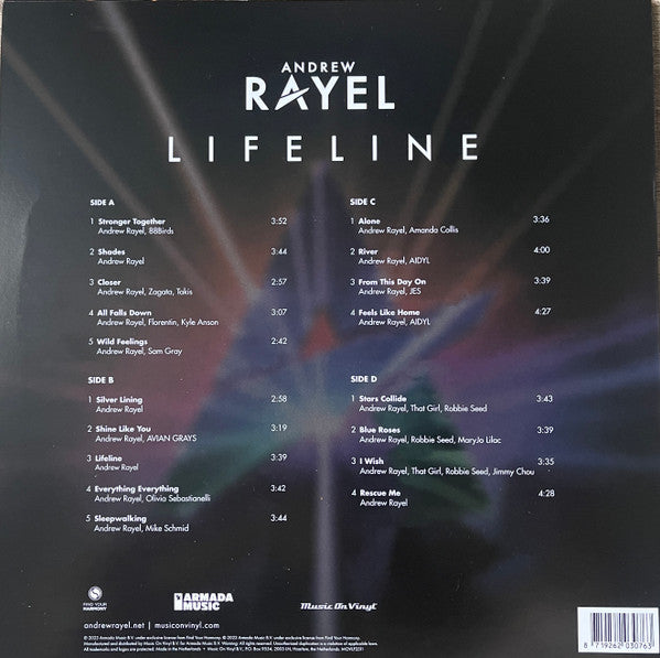Andrew Rayel : Lifeline (2xLP, Album, Ltd, Num)
