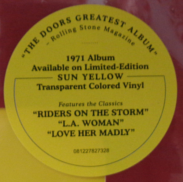 Doors* : L.A. Woman (LP, Album, Ltd, RE, Sun)