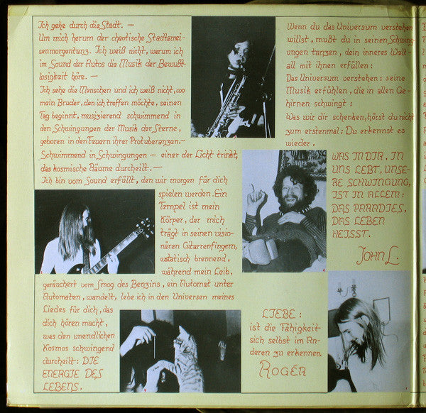 Ash Ra Tempel : Schwingungen (LP, Album, Gat)