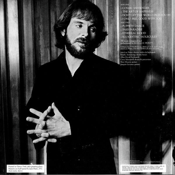 Jean-Luc Ponty : Cosmic Messenger (LP, Album, RM, Sup)