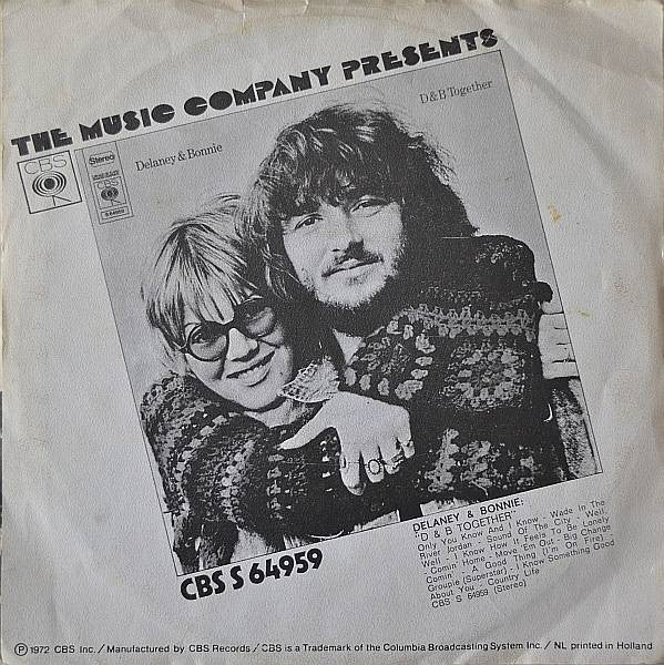 Delaney & Bonnie Bramlett* : Wade In The River Jordan (7", Single)