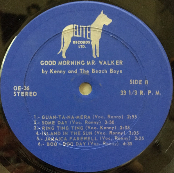 Kenny And The Beach Boys : Good Morning Mr Walker (LP)