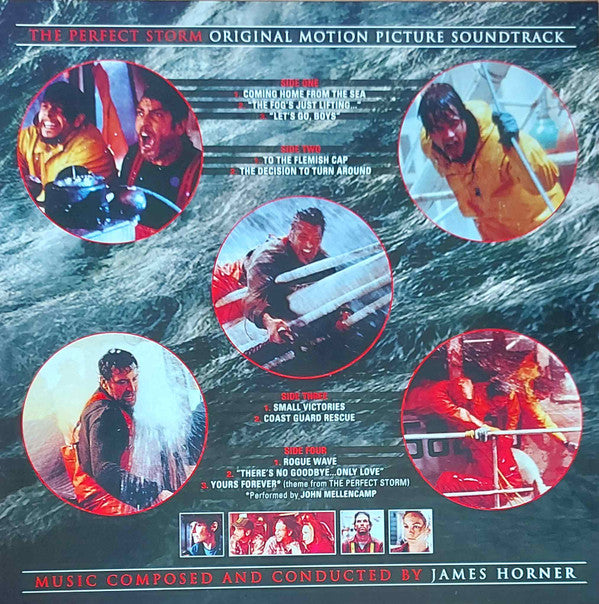 James Horner : The Perfect Storm (Original Motion Picture Soundtrack) (2xLP, Ltd, Num, RE, Red)