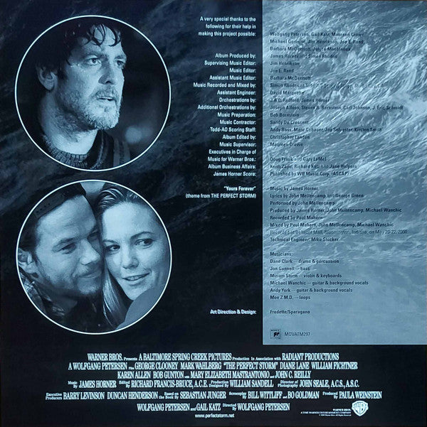 James Horner : The Perfect Storm (Original Motion Picture Soundtrack) (2xLP, Ltd, Num, RE, Red)