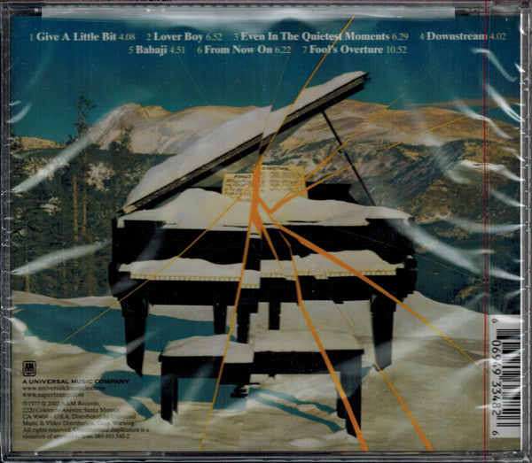 Supertramp : Even In The Quietest Moments... (CD, Album, RE, RM, RP, Pit)