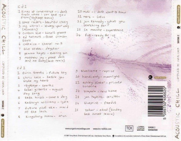 Various : Acoustic Chill (2xCD, Comp)