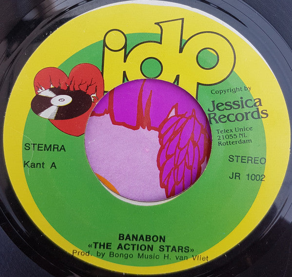 The Action Stars : Banabon (7")