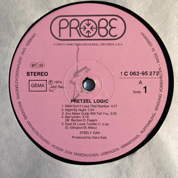 Steely Dan : Pretzel Logic (LP, Album, Gat)