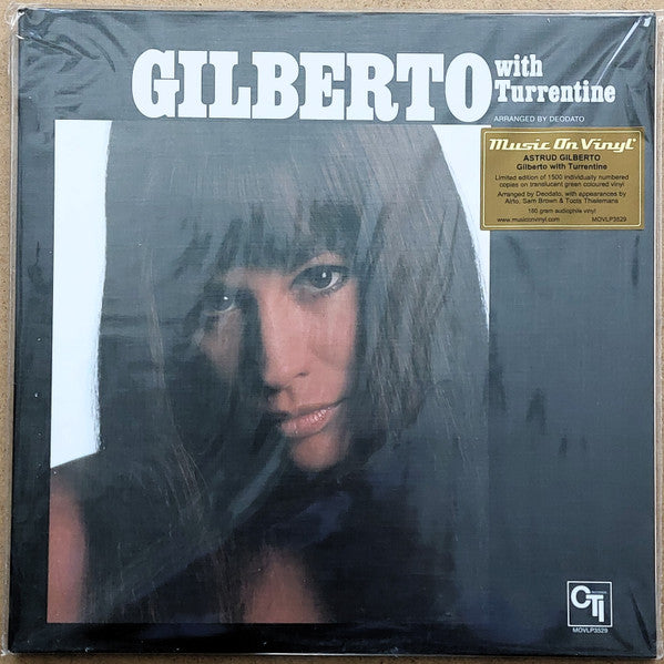 Astrud Gilberto With Stanley Turrentine : Gilberto With Turrentine (LP, Album, Ltd, Tra)