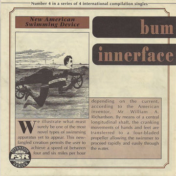 Bum / Innerface (4) : New American Swimming Device (7", Num)