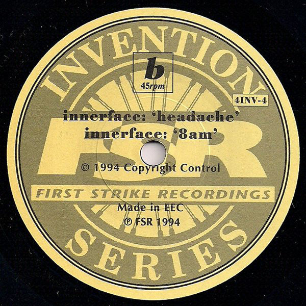 Bum / Innerface (4) : New American Swimming Device (7", Num)