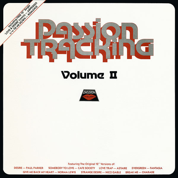 Various / Arpeggio (2) / Romance (3) : Passion Tracking Volume II / Love & Desire (Remix) c/w Tie Me Down (LP, Comp + 12", Single)