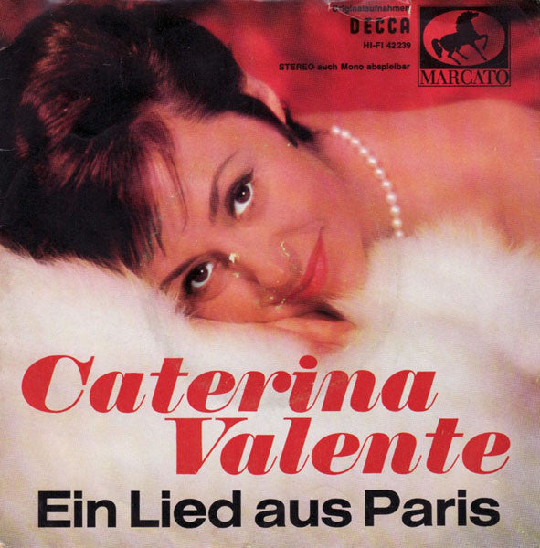 Caterina Valente : Ein Lied Aus Paris (7", EP)