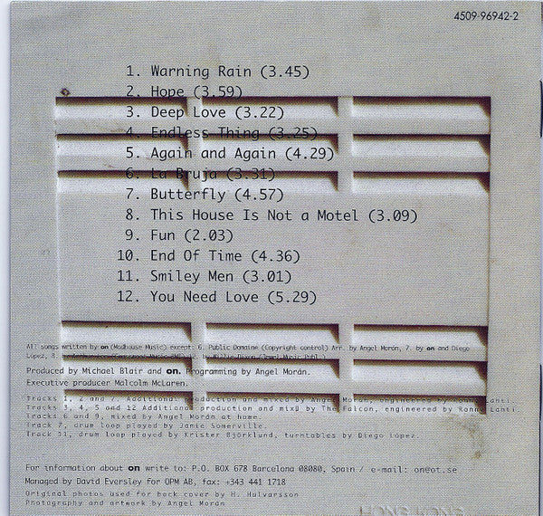 On (5) : From Now On... (CD, Album)