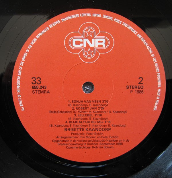 Brigitte Kaandorp : 1 (LP, Album)