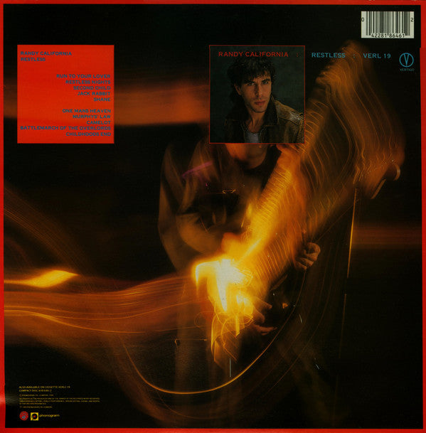 Randy California : Restless (LP, Album)