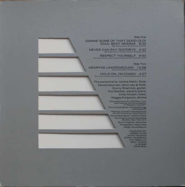 Herbie Mann : Hold On, I'm Comin' (LP, Album, RP, PRC)