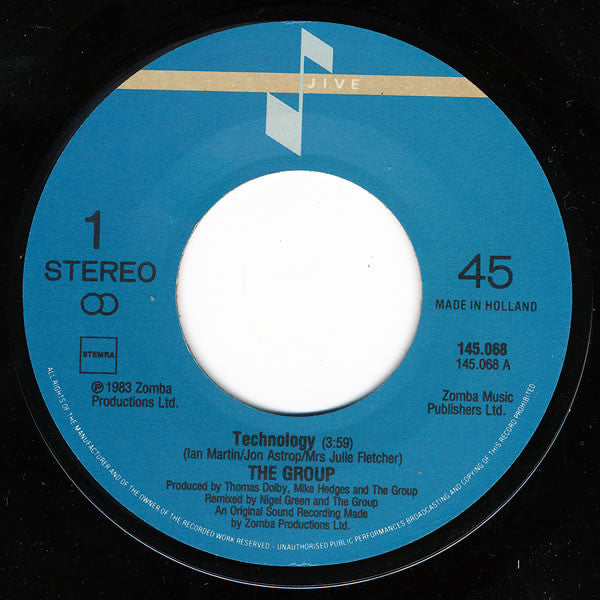 The Group : Technology (7", Single)