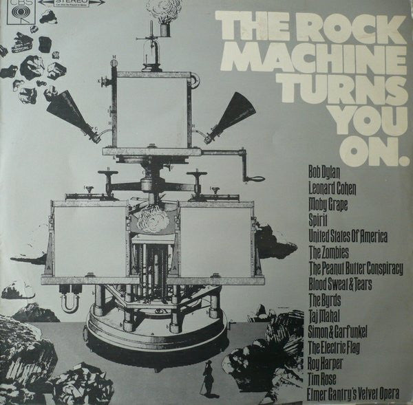 Various : The Rock Machine Turns You On (LP, Smplr)