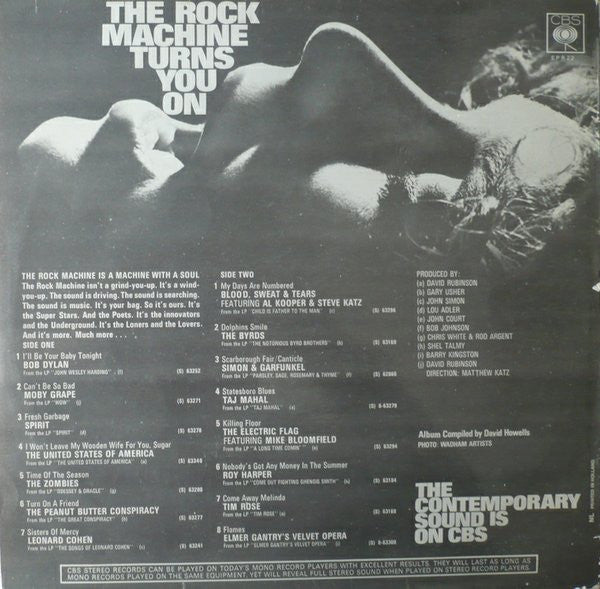 Various : The Rock Machine Turns You On (LP, Smplr)