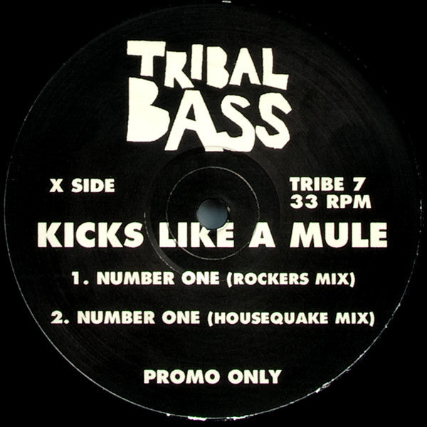 Kicks Like A Mule : Number One (12", Promo)