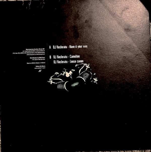 DJ Nosferatu* : Deadly Force Is Authorized (12")