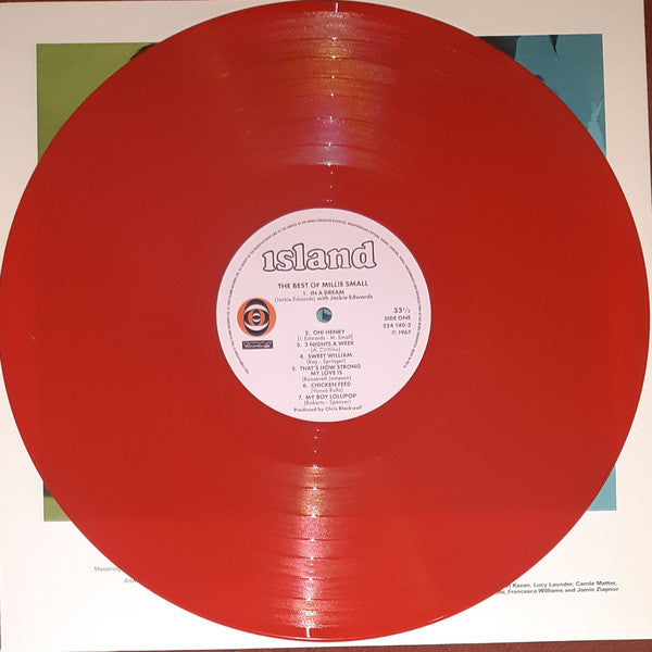 Millie Small : The Best Of Millie Small (LP, Comp, Ltd, RE, RM, Red)