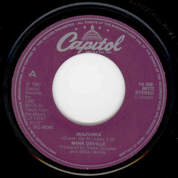 Mink DeVille : Mazurka (7", Single)