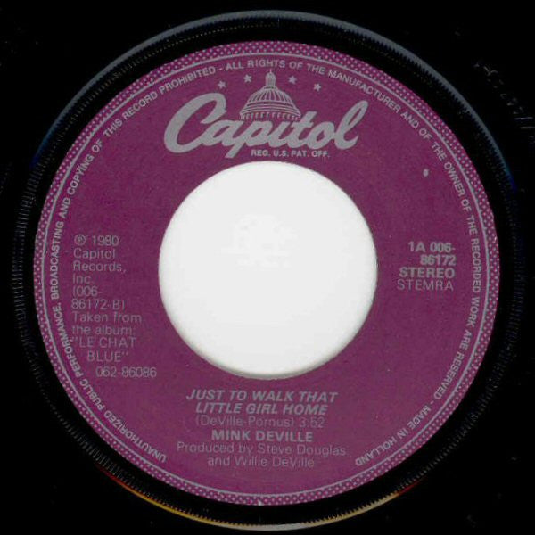 Mink DeVille : Mazurka (7", Single)