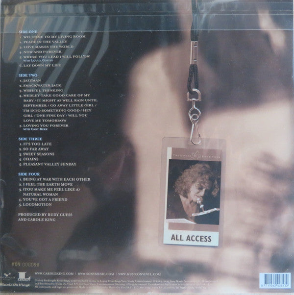 Carole King : The Living Room Tour  (2xLP, Album, Ltd, Num, RE, RM, Gre)
