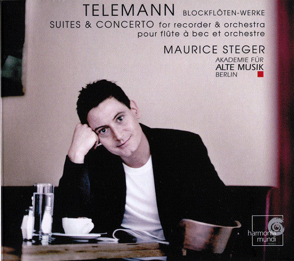 Georg Philipp Telemann / Maurice Steger, Akademie Für Alte Musik Berlin : Blockflöten-Werke (Suites & Concerto For Recorder & Orchestra = Suites & Concerto Pour Flûte À Bec Et Orchestra) (CD, Album)