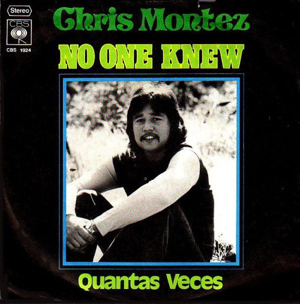 Chris Montez : No One Knew (7", Single)