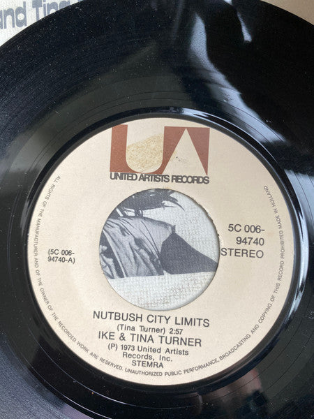 Ike & Tina Turner : Nutbush City Limits (7", Single, lig)