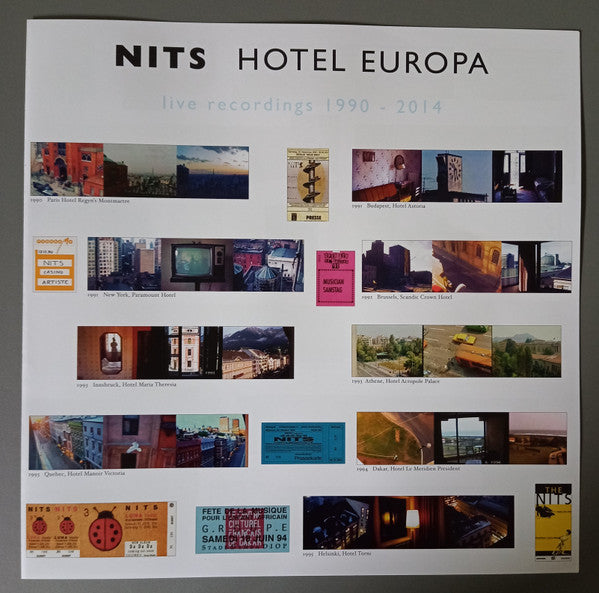 Nits* : Hotel Europa (Live Recordings 1990 - 2014) (2xLP, Album, Ltd, RE, Tra)