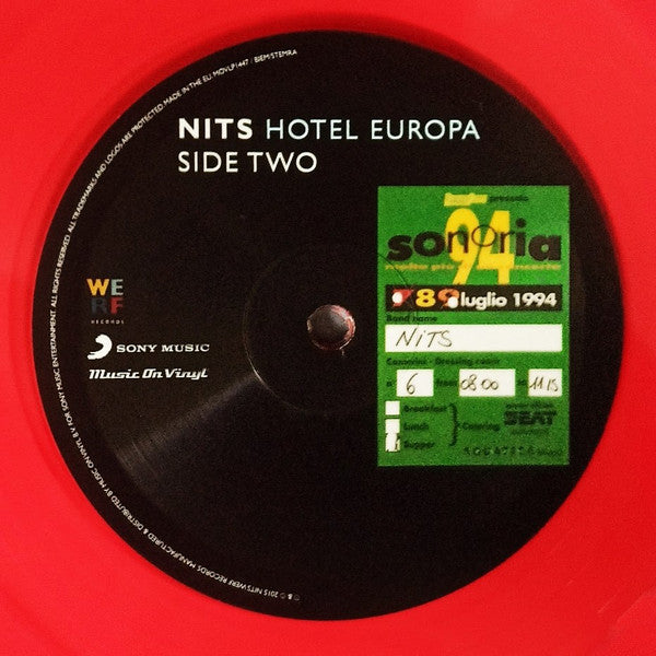 Nits* : Hotel Europa (Live Recordings 1990 - 2014) (2xLP, Album, Ltd, RE, Tra)