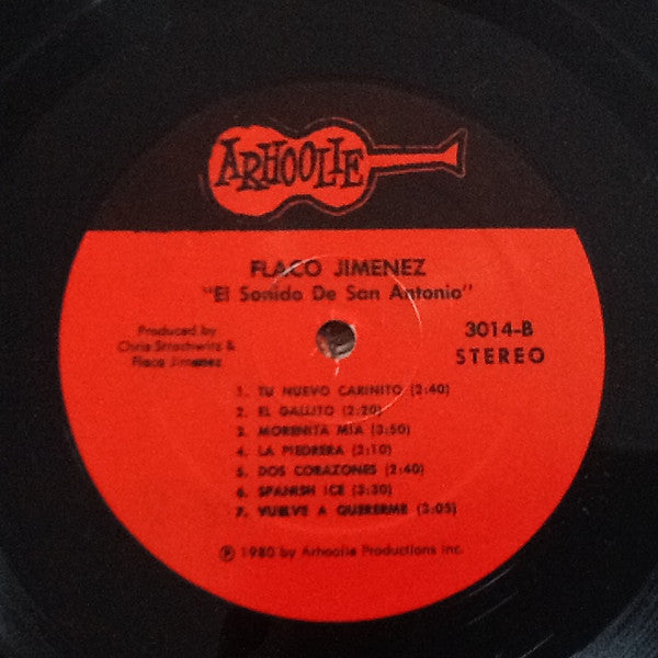 Flaco Jimenez : El Sonido De San Antonio (LP, Album)