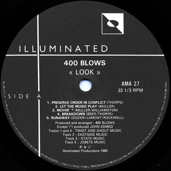 400 Blows : Look (LP, Album)