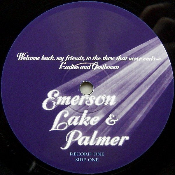 Emerson, Lake & Palmer : Welcome Back My Friends To The Show That Never Ends - Ladies And Gentlemen (3xLP, Album, Ltd, RE, RM, 180)