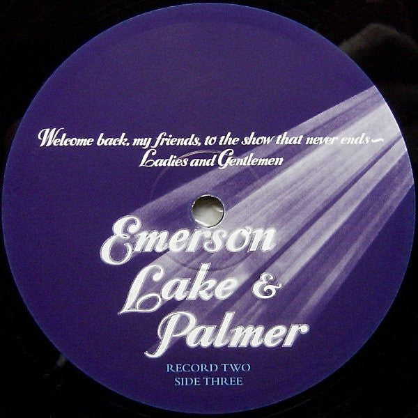 Emerson, Lake & Palmer : Welcome Back My Friends To The Show That Never Ends - Ladies And Gentlemen (3xLP, Album, Ltd, RE, RM, 180)