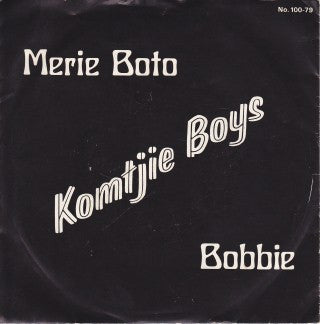 Komtjie Boys : Merie Boto (7", Single)