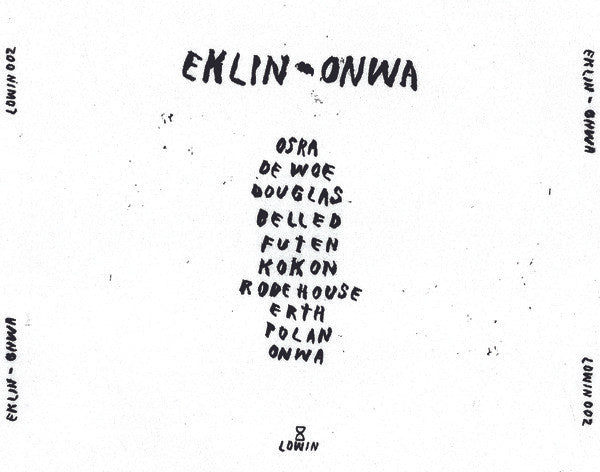 Eklin (2) : Onwa (CD, Album)