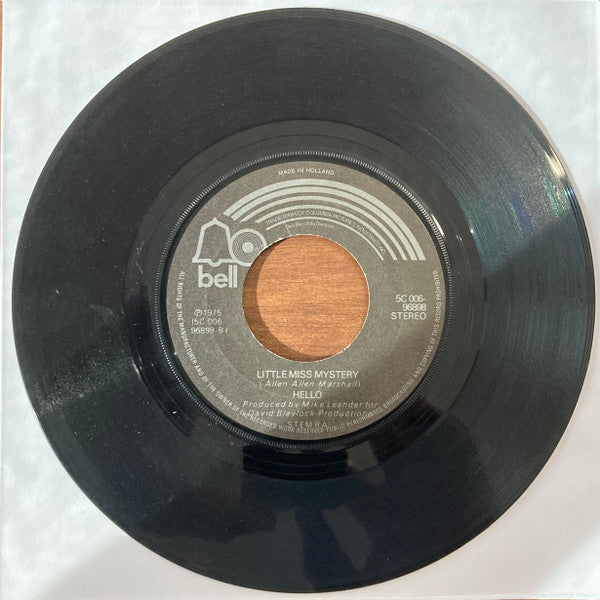 Hello : New York Groove (7", Single)