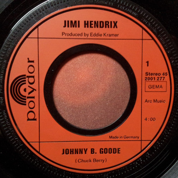 Jimi Hendrix : Johnny B. Goode / Little Wing (7", Single)