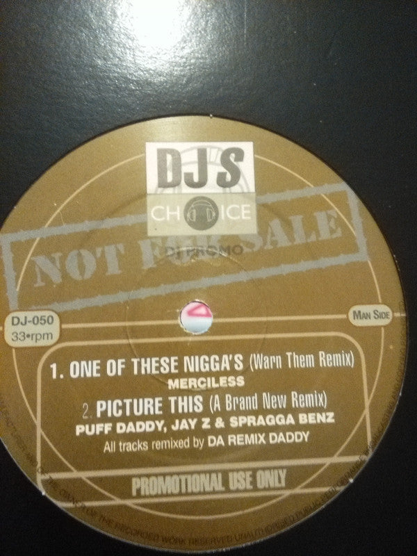 Various : DJ's Choice  Vol 50 (12", Promo, Unofficial)