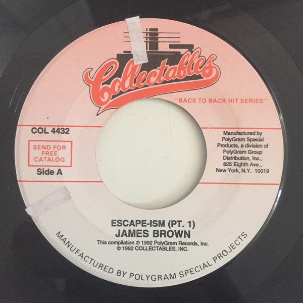 James Brown : Escape-Ism / Brother Rapp (7")