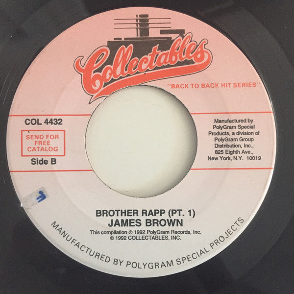 James Brown : Escape-Ism / Brother Rapp (7")