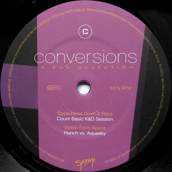 Kruder & Dorfmeister : Conversions - A K&D Selection (2xLP, Comp, P/Mixed, RE)