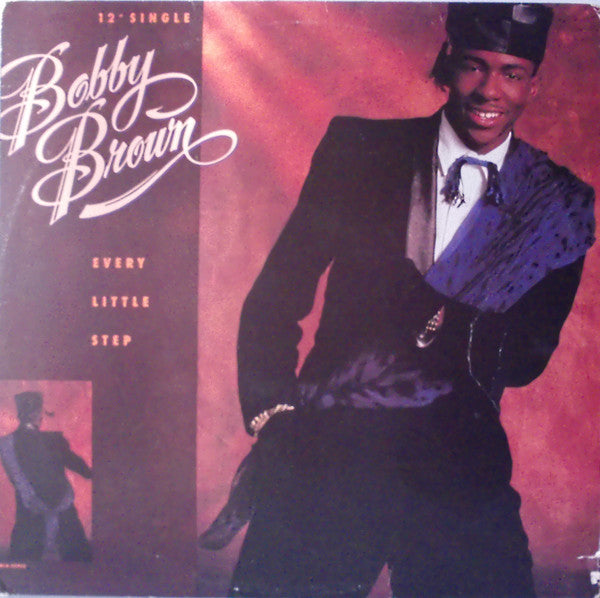 Bobby Brown : Every Little Step (12", Single, Glo)