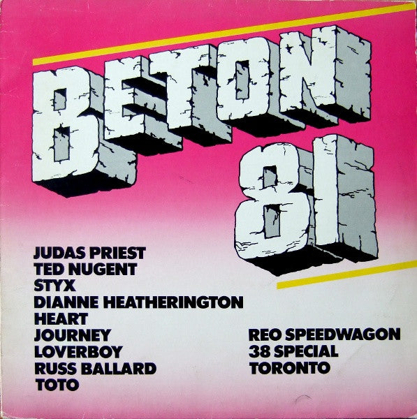 Various : Beton 81 (LP, Album, Promo, Smplr)