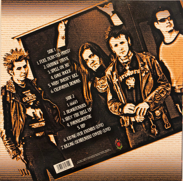 Damnation (9) : The Unholy Sounds Of Damnation (LP, Album)